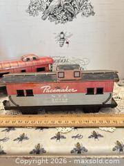 MaxSold Auction: Vintage Tin Toy Train Cars - New York Central, Pacemaker, Marx (3) For Parts  - Gull Lake (Alberta, Canada) SELLER MANAGED Reseller Online Auction -  Stuart Avenue