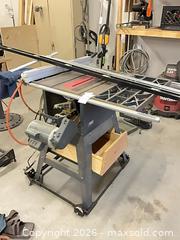 MaxSold Auction: Craftsman Table Saw 113.299410 — Contractor/Benchtop on Stand - Glendale (California, USA) PARTNER MANAGED Downsizing Online Auction - Raymond Avenue