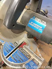 MaxSold Auction: Delta 36-075 10" Compound Power Miter Saw - Glendale (California, USA) PARTNER MANAGED Downsizing Online Auction - Raymond Avenue