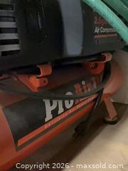 MaxSold Auction: DeVilbiss / ProAir PAF1125-1 Portable 2.5 gal Air Compressor - Glendale (California, USA) PARTNER MANAGED Downsizing Online Auction - Raymond Avenue