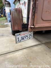 MaxSold Auction: FORD Utility Small Cargo Trailer (Single-Axle) — CA Title - Glendale (California, USA) PARTNER MANAGED Downsizing Online Auction - Raymond Avenue