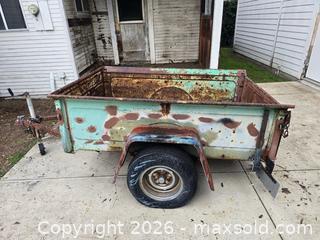 MaxSold Auction: FORD Utility Small Cargo Trailer (Single-Axle) — CA Title - Glendale (California, USA) PARTNER MANAGED Downsizing Online Auction - Raymond Avenue