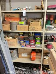 MaxSold Auction: Hardware lot: nails, fasteners, caulk tubes, small parts - Glendale (California, USA) PARTNER MANAGED Downsizing Online Auction - Raymond Avenue