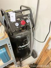 MaxSold Auction: Husky 20 GAL Portable Vertical Tank Air Compressor 150 PSI - Glendale (California, USA) PARTNER MANAGED Downsizing Online Auction - Raymond Avenue