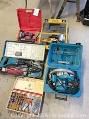 MaxSold Auction: Lot: Mixed Corded Power Tools & Accessories — Makita, Craftsman - Glendale (California, USA) PARTNER MANAGED Downsizing Online Auction - Raymond Avenue