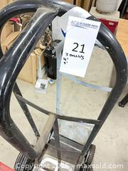 MaxSold Auction: Lot of 3 Hand Trucks / Dollies (2 Upright + 1 Folding Wagon) - Glendale (California, USA) PARTNER MANAGED Downsizing Online Auction - Raymond Avenue