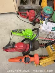 MaxSold Auction: Lot of Electric Garden Tools — Craftsman, DeWalt, Black & Decker - Glendale (California, USA) PARTNER MANAGED Downsizing Online Auction - Raymond Avenue