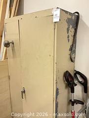 MaxSold Auction: Metal Storage Cabinet 72" x 36" x 18" - Glendale (California, USA) PARTNER MANAGED Downsizing Online Auction - Raymond Avenue