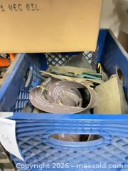 MaxSold Auction: Mixed Clamps and Sanding Belts/Discs Lot, Approx. 20–30 pcs - Glendale (California, USA) PARTNER MANAGED Downsizing Online Auction - Raymond Avenue