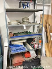 MaxSold Auction: Mixed Garage/Tools Parts Lot with Hydraulic Floor Jack & Ford Hubcaps - Glendale (California, USA) PARTNER MANAGED Downsizing Online Auction - Raymond Avenue