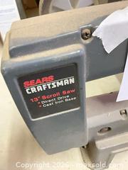 MaxSold Auction: Sears Craftsman 13" Scroll Saw (Direct Drive) - Glendale (California, USA) PARTNER MANAGED Downsizing Online Auction - Raymond Avenue