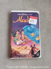 MaxSold Auction: Aladdin VHS - Toronto (Ontario, Canada) SELLER MANAGED Downsizing Online Auction - Torbarrie Road (STORAGE)