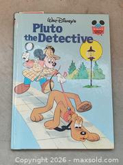 MaxSold Auction: Vintage Pluto the detective book - Toronto (Ontario, Canada) SELLER MANAGED Downsizing Online Auction - Torbarrie Road (STORAGE)
