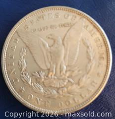 MaxSold Auction: 1884 Morgan silver dollar - Gloucester (Massachusetts, USA) SELLER MANAGED Downsizing Online Auction - Kondelin Road