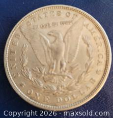 MaxSold Auction: 1885 Morgan silver dollar - Gloucester (Massachusetts, USA) SELLER MANAGED Downsizing Online Auction - Kondelin Road