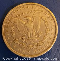 MaxSold Auction: 1889  Morgan silver dollar - Gloucester (Massachusetts, USA) SELLER MANAGED Downsizing Online Auction - Kondelin Road