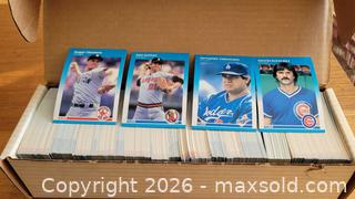 MaxSold Auction: 1987 Fleer baseball card set - Gloucester (Massachusetts, USA) SELLER MANAGED Downsizing Online Auction - Kondelin Road