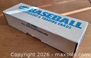 MaxSold Auction: 1987 Fleer baseball card set - Gloucester (Massachusetts, USA) SELLER MANAGED Downsizing Online Auction - Kondelin Road