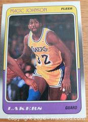 MaxSold Auction: 1988 Magic Johnson basketball card - Gloucester (Massachusetts, USA) SELLER MANAGED Downsizing Online Auction - Kondelin Road