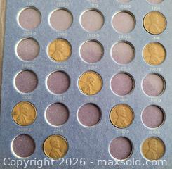 MaxSold Auction: Collection of Lincoln Head pennies and folder - Gloucester (Massachusetts, USA) SELLER MANAGED Downsizing Online Auction - Kondelin Road
