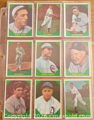 MaxSold Auction: Fleer 1960 Baseball Greats - Gloucester (Massachusetts, USA) SELLER MANAGED Downsizing Online Auction - Kondelin Road