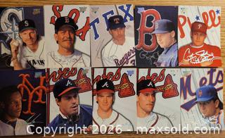 MaxSold Auction: Ten 1993 Leaf Studio pitching stars - Gloucester (Massachusetts, USA) SELLER MANAGED Downsizing Online Auction - Kondelin Road