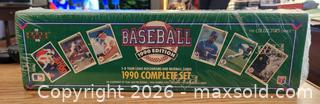 MaxSold Auction: Unopened Upper Deck 1990 complete set - Gloucester (Massachusetts, USA) SELLER MANAGED Downsizing Online Auction - Kondelin Road
