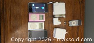 MaxSold Auction: Apple phones and Apple iPod with chargers - Ottawa (Ontario, Canada) SELLER MANAGED Downsizing Online Auction - Seabrooke Drive