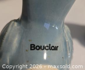 MaxSold Auction: Bouclair Set of 2 Light Blue Glazed Ceramic Bird Figurines - New Westminster (British Columbia, Canada) SELLER MANAGED Reseller Online Auction - Canfor Avenue