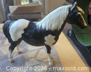 MaxSold Auction: Breyer Black and White Piebald Model Horse Figurine - New Westminster (British Columbia, Canada) SELLER MANAGED Reseller Online Auction - Canfor Avenue