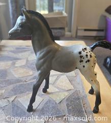 MaxSold Auction: Breyer Model Horse Figurine, Gray Appaloosa, approx. 6 in - New Westminster (British Columbia, Canada) SELLER MANAGED Reseller Online Auction - Canfor Avenue