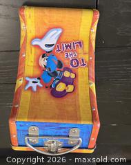 MaxSold Auction: Disney Metal Lunchbox / Novelty Tin (Skate Ramp Shape) - New Westminster (British Columbia, Canada) SELLER MANAGED Reseller Online Auction - Canfor Avenue