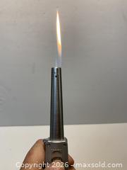 MaxSold Auction: Long-Reach Butane Torch Lighter — Brushed Metal, Push-Button - New Westminster (British Columbia, Canada) SELLER MANAGED Reseller Online Auction - Canfor Avenue
