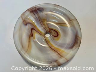 MaxSold Auction: Onyx Round Shade Fixture Bowl - New Westminster (British Columbia, Canada) SELLER MANAGED Reseller Online Auction - Canfor Avenue