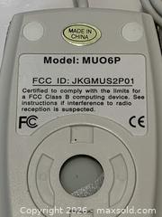 MaxSold Auction: Silver Mouse MU06P Wired PS/2 Computer Mouse - New Westminster (British Columbia, Canada) SELLER MANAGED Reseller Online Auction - Canfor Avenue