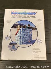 MaxSold Auction: SnowCandy Inflatable Jumbo Snow Bunker - New Westminster (British Columbia, Canada) SELLER MANAGED Reseller Online Auction - Canfor Avenue