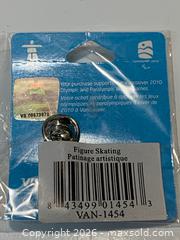 MaxSold Auction: Vancouver 2010 Official Figure Skating Enamel Pin VAN-1454 - New Westminster (British Columbia, Canada) SELLER MANAGED Reseller Online Auction - Canfor Avenue
