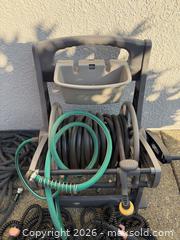 MaxSold Auction: Hose and Watering Bundle: Reel Cart, Hoses and Spray Wand  - Lincoln (California, USA) PARTNER MANAGED Moving Online Auction - Tiger Lily Lane