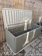 MaxSold Auction: Rubbermaid Deck Box   - Lincoln (California, USA) PARTNER MANAGED Moving Online Auction - Tiger Lily Lane