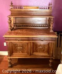 MaxSold Auction: Vintage French Server  - Lincoln (California, USA) PARTNER MANAGED Moving Online Auction - Tiger Lily Lane