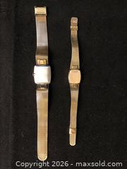 MaxSold Auction: 2 Vintage Gold-Filled  Dress Watches - Saanich (British Columbia, Canada) SELLER MANAGED Downsizing Online Auction - Colquitz Avenue