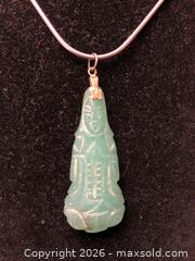 MaxSold Auction: Burmese Jade Buddha Pendant - Saanich (British Columbia, Canada) SELLER MANAGED Downsizing Online Auction - Colquitz Avenue