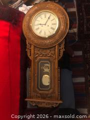 MaxSold Auction: Cabinet Style Wall Clock - Saanich (British Columbia, Canada) SELLER MANAGED Downsizing Online Auction - Colquitz Avenue
