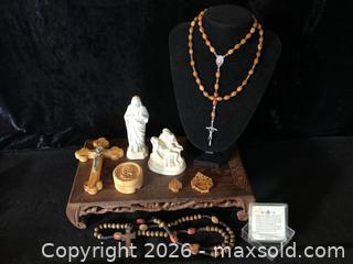 MaxSold Auction: Catholic Devotional Items - Saanich (British Columbia, Canada) SELLER MANAGED Downsizing Online Auction - Colquitz Avenue