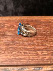 MaxSold Auction: Gold & Silver Topaz Ring - Saanich (British Columbia, Canada) SELLER MANAGED Downsizing Online Auction - Colquitz Avenue