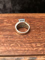 MaxSold Auction: Gold & Silver Topaz Ring - Saanich (British Columbia, Canada) SELLER MANAGED Downsizing Online Auction - Colquitz Avenue