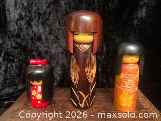 MaxSold Auction: Kokeshi dolls - Saanich (British Columbia, Canada) SELLER MANAGED Downsizing Online Auction - Colquitz Avenue