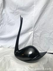 MaxSold Auction: MCM Jaroslav Jezek Royal Dux Black Swan  - Saanich (British Columbia, Canada) SELLER MANAGED Downsizing Online Auction - Colquitz Avenue