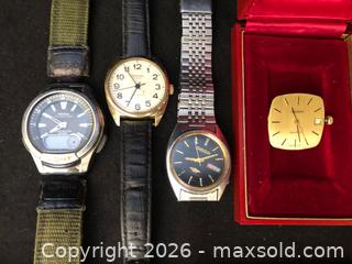 MaxSold Auction: Men's Watch Collection - Saanich (British Columbia, Canada) SELLER MANAGED Downsizing Online Auction - Colquitz Avenue