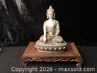 MaxSold Auction: Metal Buddha Figure - Saanich (British Columbia, Canada) SELLER MANAGED Downsizing Online Auction - Colquitz Avenue
